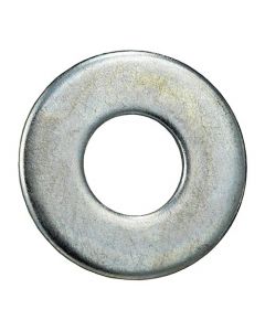 Flat Washers Zinc Plated - 1/4-Inch (Pack of 100)