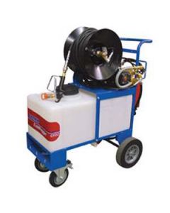 Dramm MSO Gas Powered Heavy Duty Sprayer Cart - Pneumatic Wheels - 66' Discharge Hose