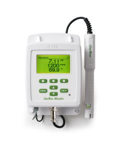 GroLine水培营养监测器的pH值，EC, TDS，和温度- HI981420 -壁挂式
