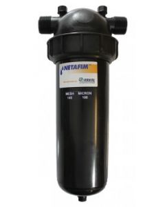 Netafim Disc Super Filter w/ Cap MPT x MPT 200 Mesh - 10-35 GPM - 1-Inch