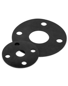 Flange Gaskets - EPDM Material - 1/8-Inch Thickness - 6-Inch (Pack of 1)