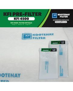 Kootenay Replacement Pre-Filter - Lite Carbon Filter KFI 4500 (10/Cs)