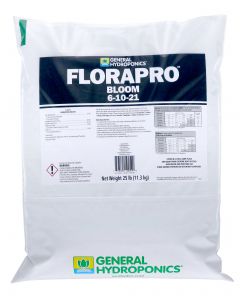 General Hydroponics FloraPro Bloom Soluble 25 Pound (80/Plt)