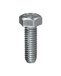 Hex Head Tap Bolts Zinc Plated - 3/8-Inch x 3/4-Inch (100/Pack)
