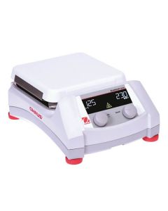 Ohaus Guardian 5000 Hotplate - LCD Display - Ceramic 7-Inch x 7-Inch Plate - 120V - 60 to 1600 RPM