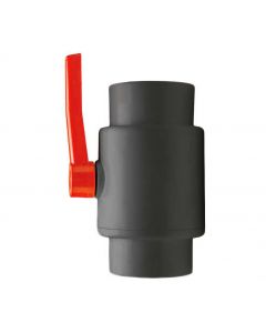 PVC Compact Ball Valve - Gray - FPT x FPT - 6-Inch (1/Cs)