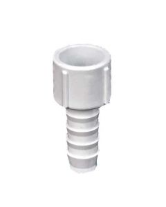 PVC Insert Adapter - White - Barb x Socket - 1/2-Inch (50/Cs)