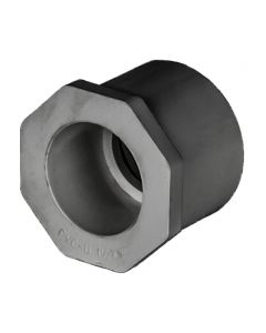 PVC Reducer Bushing - Schedule 80 - Gray - Spigot x Socket