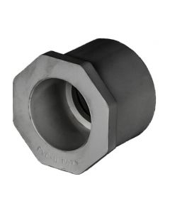 PVC Reducer Bushing - Schedule 80 - Spigot x Socket - 2-1/2-Inch x 2-Inch (10/Cs)