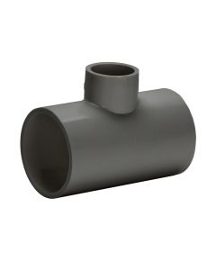 PVC Reducer Tee - Schedule 80 - Socket x Socket x Socket - 3-Inch to 1-Inch (5/Cs)