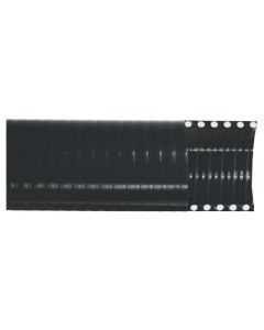 PVC Standard Flexible Pipe - Black - 1-1/2-Inch x 50 ft (50ft/Cs)