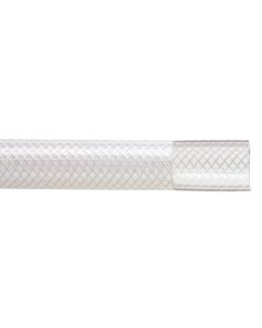 PVC Vinyl Braided Tubing - Clear - 1-1/4-Inch x 100 ft (100ft/Cs)