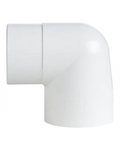 PVC 90 Degree Street Elbow Fitting - Socket x Spigot - 1-1/2- Inch (25/Cs)