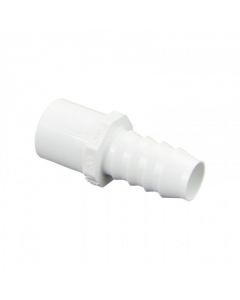 PVC Insert Adapter - White - Barb x Spigot - 1-1/2-Inch (50/Cs)