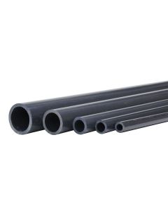 Rigid PVC Pipe - Schedule 80 - Gray - 1/2-Inch (7200/Cs)
