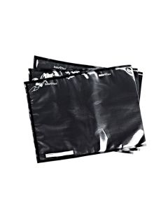 Shield N Seal Vacuum Seal Bags - Black+Clear - 5 mil - 15” x 20” (Box of 50 Bags) (10/Cs)