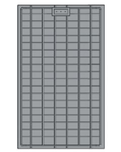 Staal Plast End Tray w/Out Sump - 910mm x 2000mm (3 Ft x 6.6 Ft)