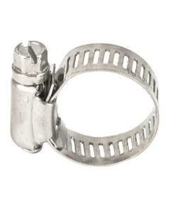 Stainless Steel Hose Clamp - 12.7mm - 3/4-Inch (50/Cs)