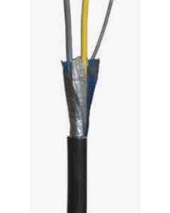 Underground Communication Cable - Sheilded & Armored - 16 Awg - 2 Conductor w/ Drain Wire x 500 ft.