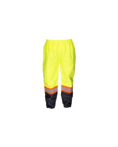 Rain Pants Class E - 100% Polyester 300 Denier - ANSI/ISEA 107-2015 Class E Type R - 2XL