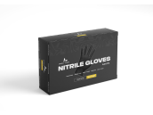 Arable Acres Nitrile Gloves - Exam Grade - Powder-Free - Black - 5 Mil Thickness - Large (Case of 1000)