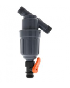 Manual Plastic Filter - Molded Stainless Steel Screen - Ball Valve - 1-Inch - 31 GPM Max