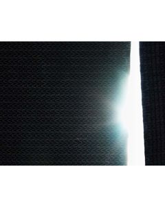 Obscura Light Dep Blackout Curtain - 2 Layer White/Black + Black - 70% Energy Savings Flame Retardant - 13.12 Feet x 4,266.46 Feet